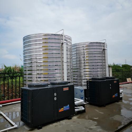 恺阳空气源热泵热水系统机组 大型商用工厂高温热水10匹空气能厂家